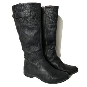 Timberland EarthKeepers Women’s Black Leather Riding Boot